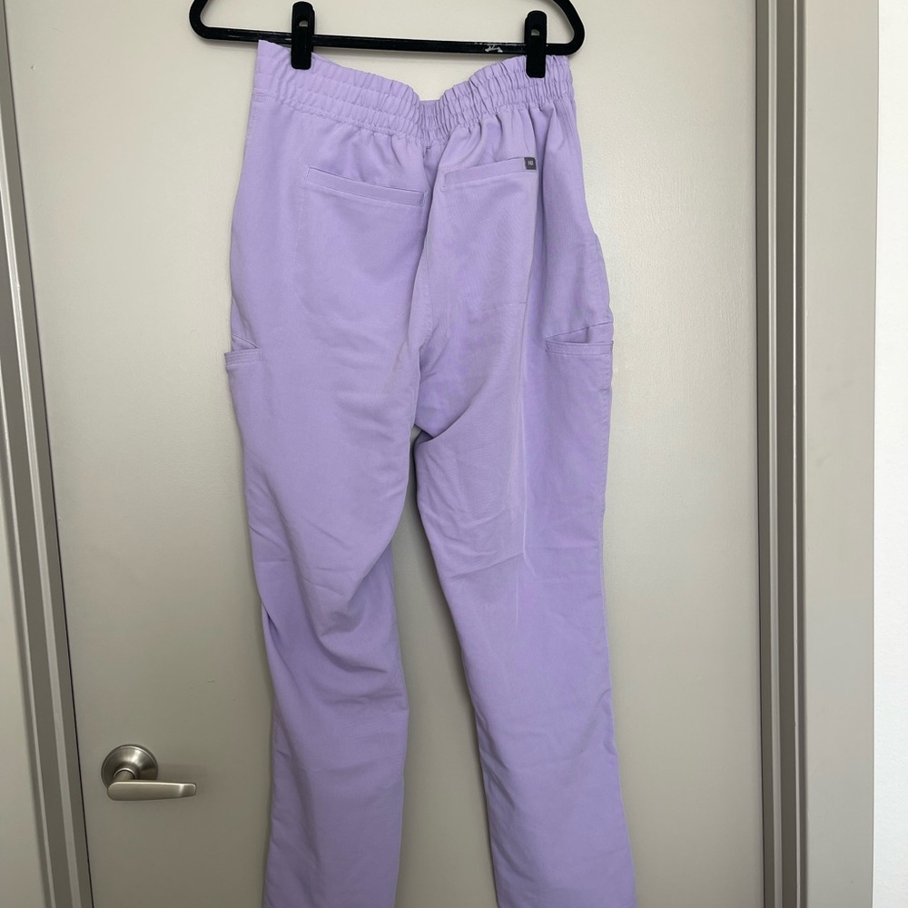 Figs Lavender Drawstring Scrub Pants - image 5